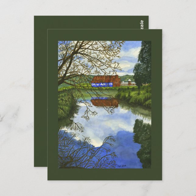 Ghirardelli Barn - Mini Collectable Prints Postcard (Front/Back)