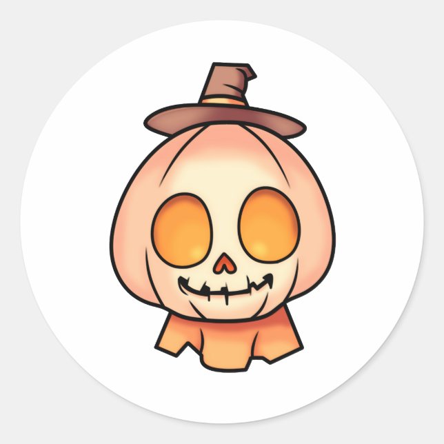 Ghoskin. Classic Round Sticker (Front)