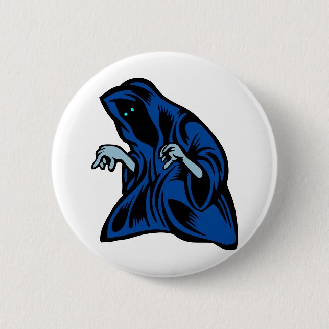 ghost 6 cm round badge (Front)