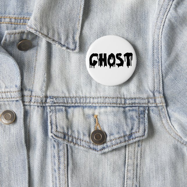 Ghost 6 Cm Round Badge (In Situ)
