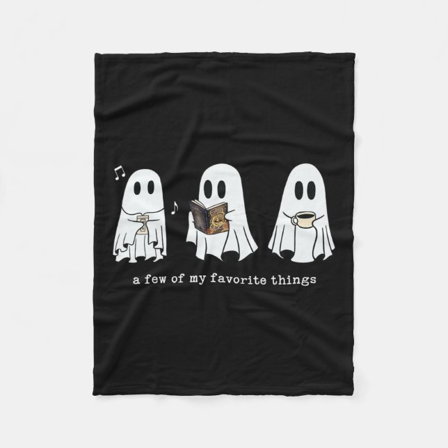 Ghost A Few Of My Favourite Things  Fleece Blanket (Front)
