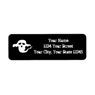 Ghost Address Label Return Address Label