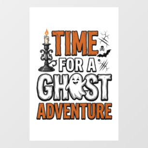 Ghost Adventure Halloween Vintage Typography Desig