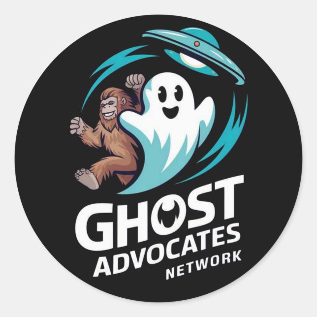 Ghost Advocate Network Sticker (Front)