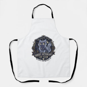 Ghost Afterlife Cat Cat Dad Gift Idea - Ghost Afte Apron