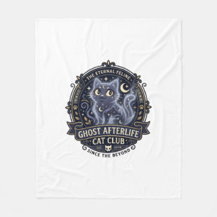 Ghost Afterlife Cat Cat Dad Gift Idea - Ghost Afte Fleece Blanket