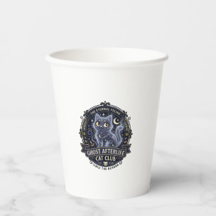 Ghost Afterlife Cat Cat Dad Gift Idea - Ghost Afte Paper Cups
