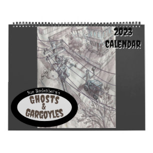 Ghost and Gargoyle Calendar