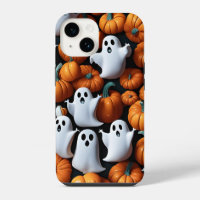Ghost and Pumpkin