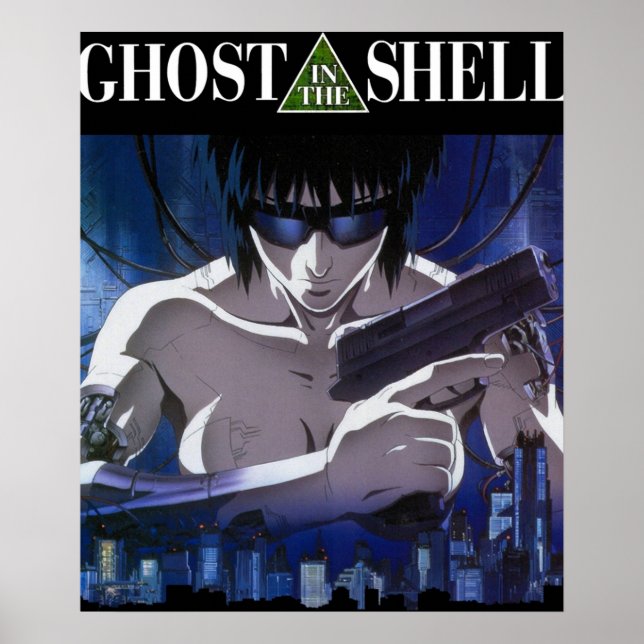 Ghost anime in the shell classic poster (Front)