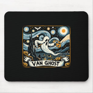 Ghost Art Teacher Halloween 1 Mouse Pad