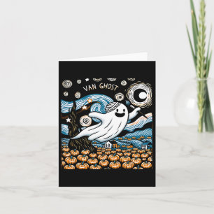 Ghost Art Teacher Halloween 2  Card