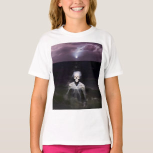 Ghost at Sea - Oil Painting T-Shirt