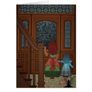 Ghost at the Door Mythic Fairy Art