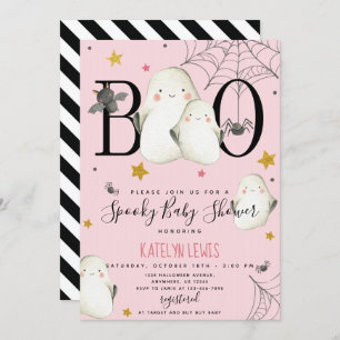Ghost Baby Shower Invitation