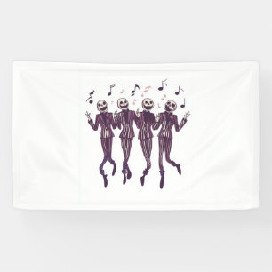 Ghost Barbershop Quartet Banner