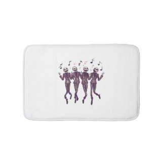 Ghost Barbershop Quartet Bath Mat