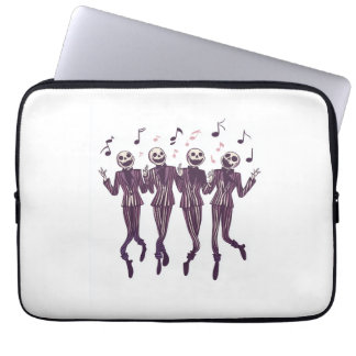 Ghost Barbershop Quartet Laptop Sleeve