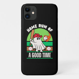 Ghost Baseball Player Halloween iPhone 11 Case