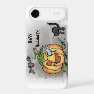 Ghost, Bat and Cat, Happy Halloween!