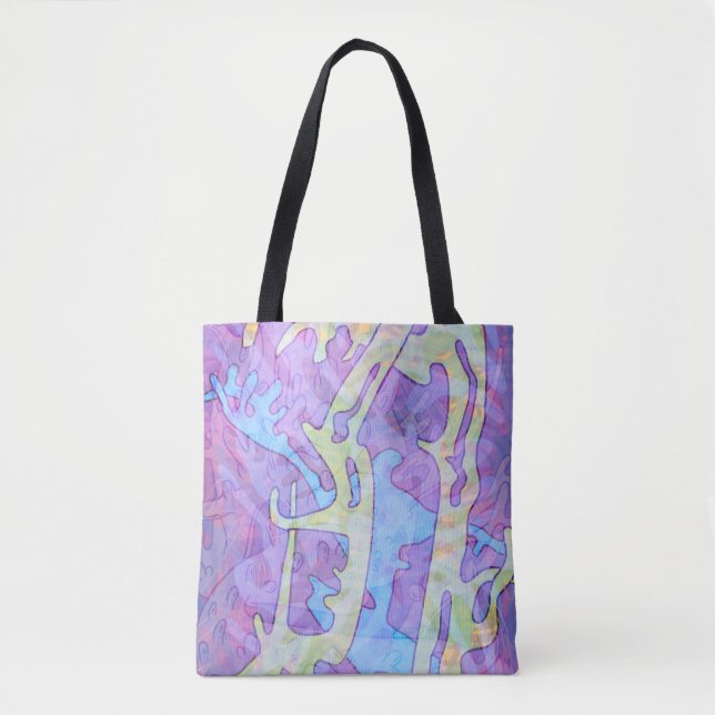 Ghost Bones Tote Bag (Front)