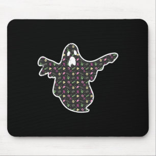 Ghost Boo Grim Reaper Pumpkin Pattern Easy Hallowe Mouse Pad