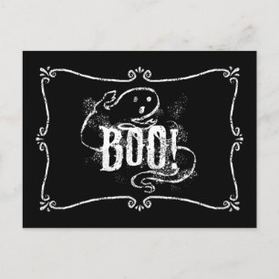 Ghost Boo Postcard
