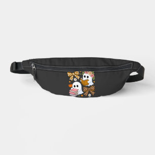 Ghost Books Halloween Floral Fall Halloween Bum Bags
