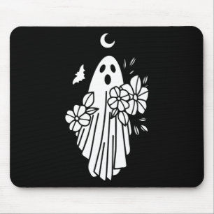 Ghost Bride Lazy Halloween Costume Fun Spirit Ghou Mouse Pad
