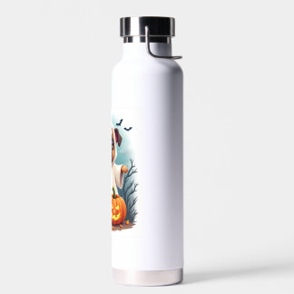 Ghost Bulldog Boo Water Bottle