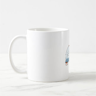 Ghost Bulldog Halloween Dog Coffee Mug