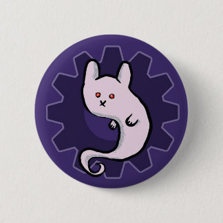 Ghost Bunni 6 Cm Round Badge