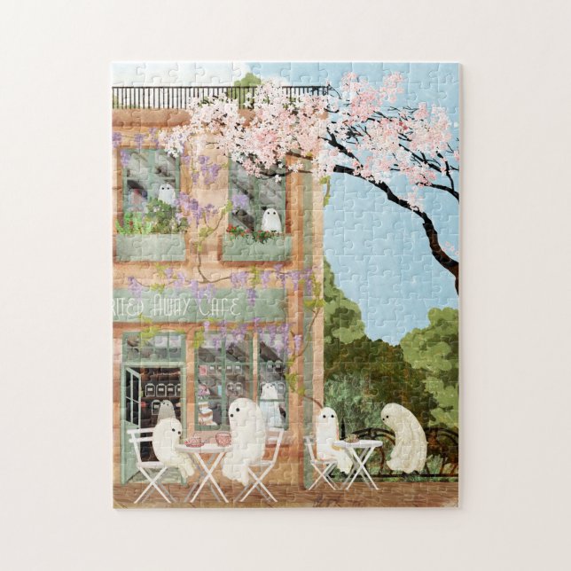 Ghost Cafe Jigsaw Puzzle (Vertical)