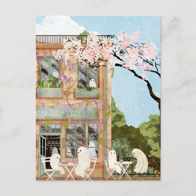 Ghost Cafe Postcard (Front)