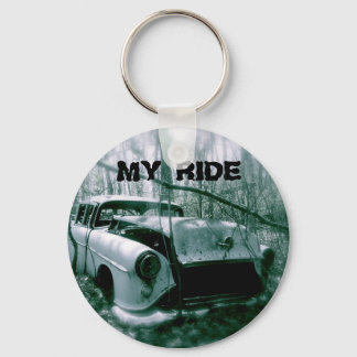 Ghost car keychain