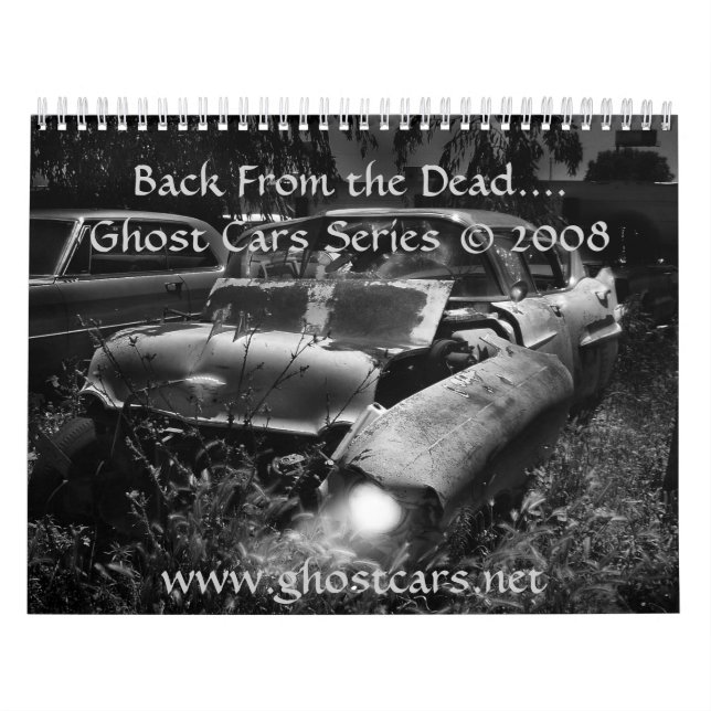 Ghost Cars..........Back From The Dead Calendar (Cover)