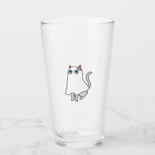 Ghost Cat Classic T-Shirt_1 Glass