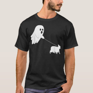 Ghost Chihuahua Funny Boo Halloween Costume Dog Mo T-Shirt