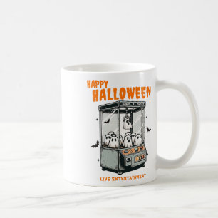 Ghost Claw Game Happy Halloween Coffee Mug