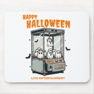 Ghost Claw Game Happy Halloween Mouse Pad