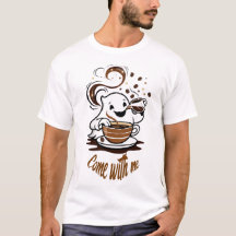 Ghost Coffee Invitation T-Shirt – “Come With Me”