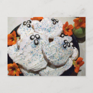 Ghost Cookies Postcard