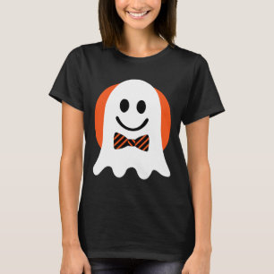 Ghost Costume Halloween Face Men Women Adult Kids T-Shirt