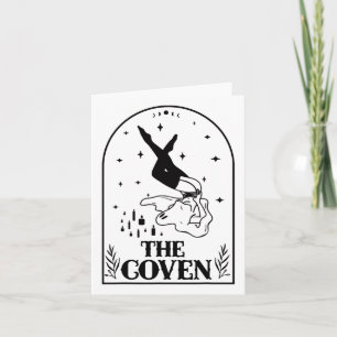 Ghost Coven Bride Squad Gothic Wedding Bachelorett Card