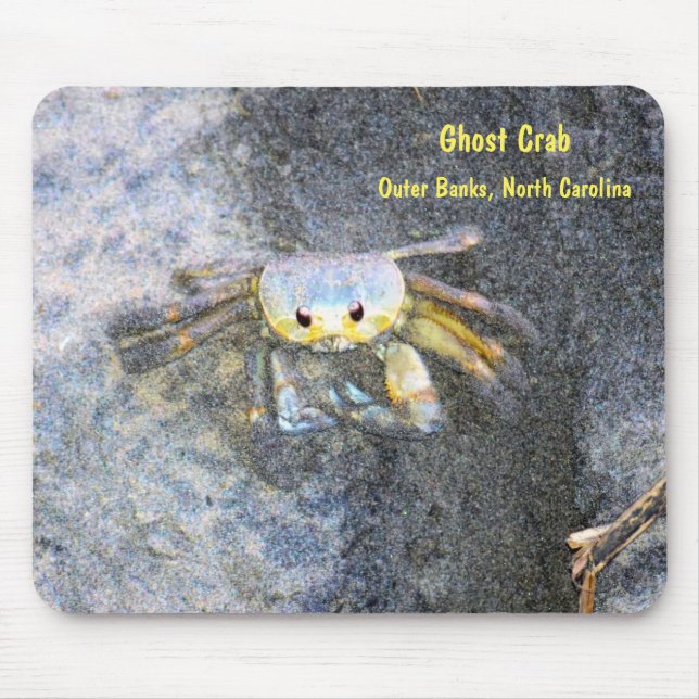 Ghost Crab with Info Mousepad (Front)