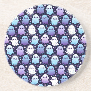 Ghost cute, halloween coaster