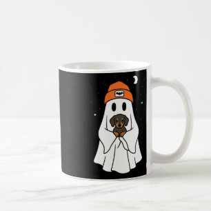 Ghost Dachshund Doxie Animal Lover Halloween Beeni Coffee Mug