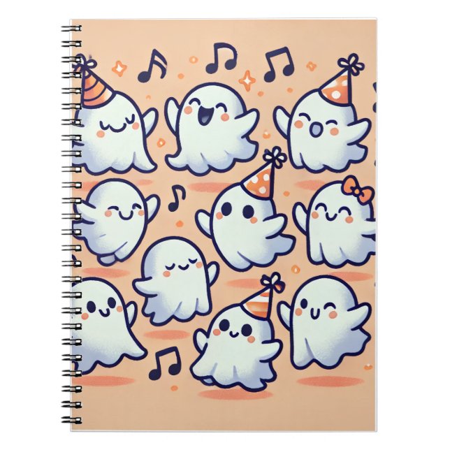 "ghost dance party" notebook (Front)