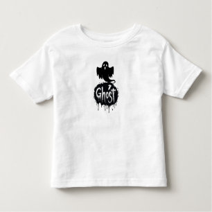 Ghost – Dark Horror Dripping Text Art Toddler T-Shirt