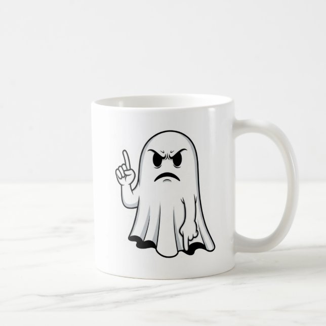GHOST DISAPPROVAL  COFFEE MUG (Right)
